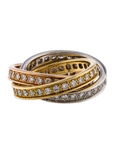 carier ring|cartier trinity rings.